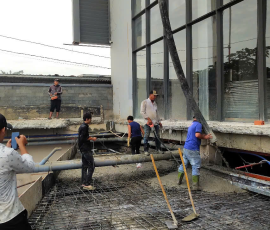 Nhận Đổ Sàn Bê Tông Tại Bình Dương