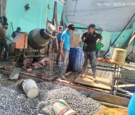 Nhận Đổ Bê Tông Tay Bình Chánh